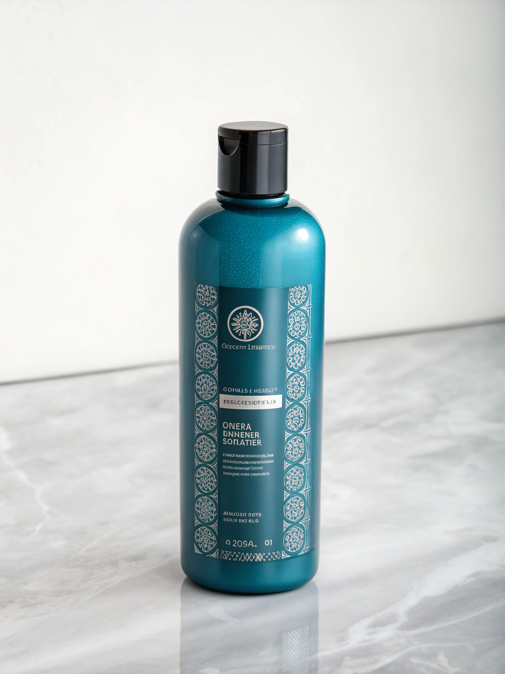 Hydrating repair conditioner pump bottle in showroom lighting