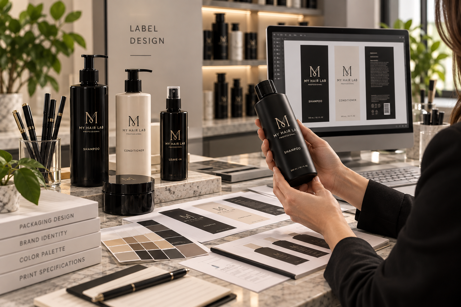 Private-label packaging and label details